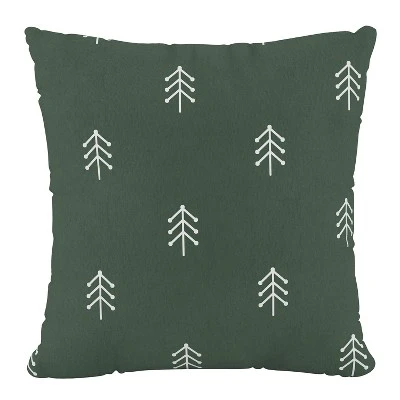 Square Outdoor Holiday Throw Pillow - Skyline Furniture - Image 7