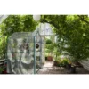 Nature Spring Walk-In PVC Greenhouse With 8 Shelves, Roll-Up Door And Steel Poles - Clear