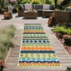 World Rug Gallery Troyes Contemporary Bohemian Indoor/Outdoor Area Rug