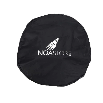 Noa Store 15" Black BBQ Grill Covers 210D Heavy Duty Waterproof - Image 2