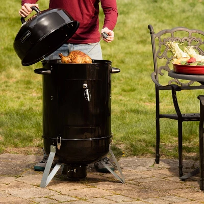 Cuisinart Vertical 18" Charcoal Smoker COS-118 Black - Image 3