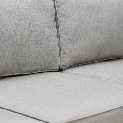 Capella 5pc Outdoor Wicker Sofa Set - Gray - Crosley - Image 12