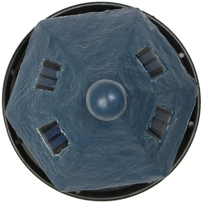 Sunnydaze Decor Sunnydaze Outdoor Backyard Garden Nautical Lighthouse Solar LED Pathlight Statue Figurine - 36" - Image 7