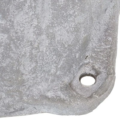 Sunnydaze Decor Sunnydaze Outdoor Lightweight Polyresin Landscape Rock Septic Cover With Stakes - 21.5" - Image 2