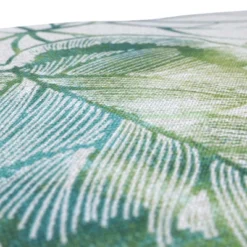 Key Cove Floral 2pc Outdoor Seat Cushion Set Green - Pillow Perfect