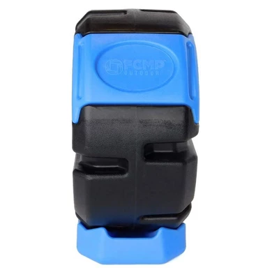 FCMP Outdoor RC2000WB-GRN 19-Gal 2.5 Cu Ft Plastic Resin Single Chamber Half Size Rolling Composter Outdoor Rotating Garden Compost Bin - Image 6