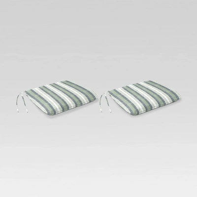 2pk 18" X 15" Monoblock Outdoor Seat Cushions - Jordan Manufacturing - Image 7