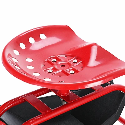 Costway Rolling Tray Gardening Planting With Work Seat Garden Cart - Image 8