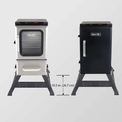 30" Electric Smoker Leg Stand Black - Dyna-Glo - Image 4