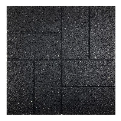 Flexon Rubber Dual Sided Decorative Lawn And Garden Stepping Stone - Set Of 3 - Image 4