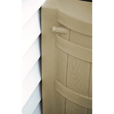 Good Ideas Rain Wizard 50 Gallon Rain Barrel Water Collector, Khaki (2 Pack) - Image 4