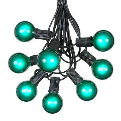 Novelty Lights 100 Feet G40 Globe Outdoor Patio String Lights, Black Wire - Image 13