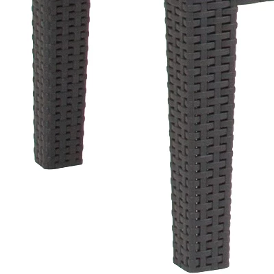 Flash Furniture Rattan Coffee Table - Image 4