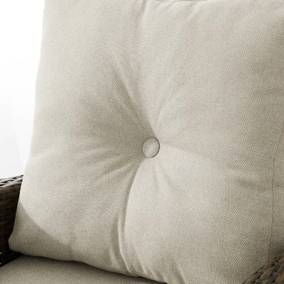 Rockport 2pc Outdoor Wicker Loveseat Seating Set - Crosley - Image 7