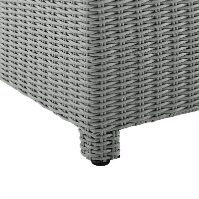 Bradenton 4pc Outdoor Wicker Conversation Set - Crosley - Image 8