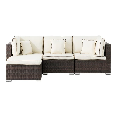 Saint Birch Austin Farmhouse Sliding Door TV Stand