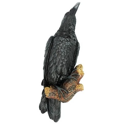 Design Toscano The Raven's Perch Wall Sculpture: Set Of Two - Image 4