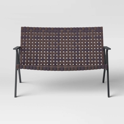 Campton Wicker Patio Loveseat Without Cushion - Threshold™ - Image 2