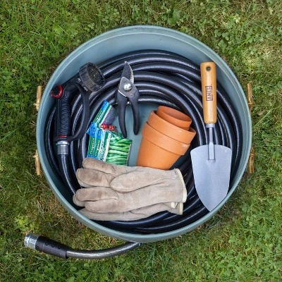 Steel Sedona Hose Pot With Lid - Green - Good Directions - Image 2