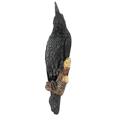 Design Toscano The Raven's Perch Wall Sculpture: Set Of Two - Image 7