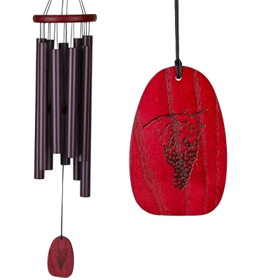 Woodstock Wind Chimes Signature Collection, Chimes Of Tuscany, 27'' Purple Wind Chime CTS - Image 2