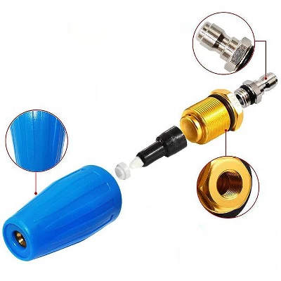 EDOU DIRECT 5,000 PSI Rotating Jet Nozzle For Pressure Washer - 1/4" Quick Connect - Image 2
