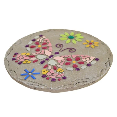 Home & Garden Mosaic Garden Stepping Stones Ganz - Outdoor Sculptures And Statues - Image 2