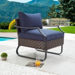 Patio Chair - Navy - Patio Festival