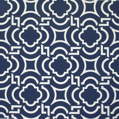 Outdoor 2pc Carmody Squared Corners Seat Cushions Navy - Pillow Perfect - Image 4