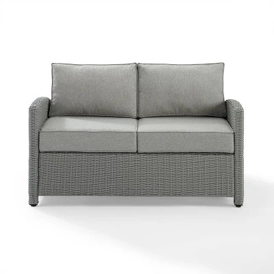 Bradenton Outdoor Wicker Loveseat - Crosley - Image 18