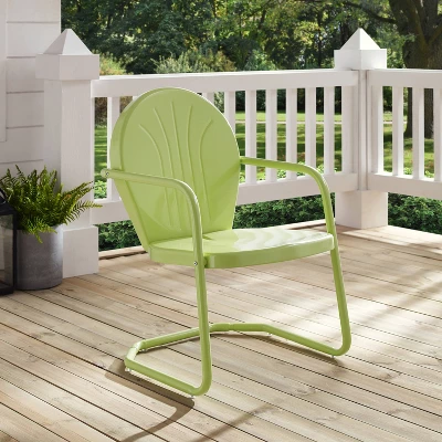 Griffith Metal Chair Key Lime - Crosley - Image 4
