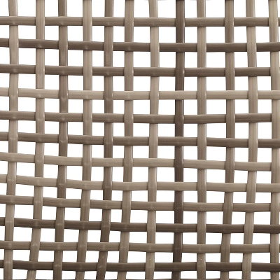 Ridley Outdoor Wicker & Metal Loveseat - Gray - Crosley - Image 4