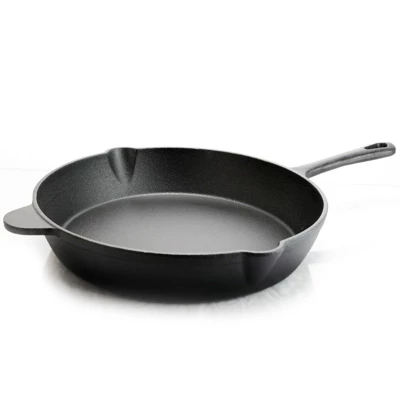 Gibson General Store Addlestone 12 In. Preseasoned Round Cast Iron Frying Pan - Image 5