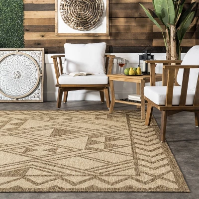 NuLOOM Mazie Bold Indoor/Outdoor Area Rug - Image 7