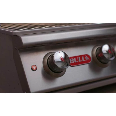 Bull Lonestar 4 Burner 30'' Stainless Steel Gas Barbecue Grill Head, Natural Gas - Image 3