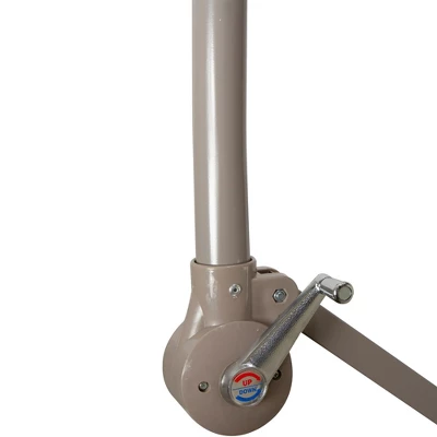 Northlight 10' Octagon Outdoor Patio Off-Set Umbrella With Crank And Tilt - Blue - Image 3