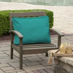 19" X 24" X 8" ProFoam Outdoor Plush Deep Seat Back Cushion Surf Teal - Arden Selections