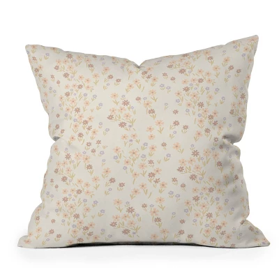 Emanuela Carratoni Spring Ditsy Floral Outdoor Throw Pillow - Deny Designs - Image 4