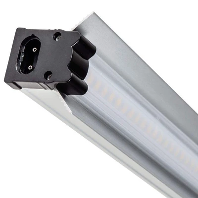 SunBlaster 18" Prism Lens 18W 6400K Full Spectrum LED Strip Light Indoor Greenhouse Plant Grow Lamp With Built-In Reflector & Mounting Clips