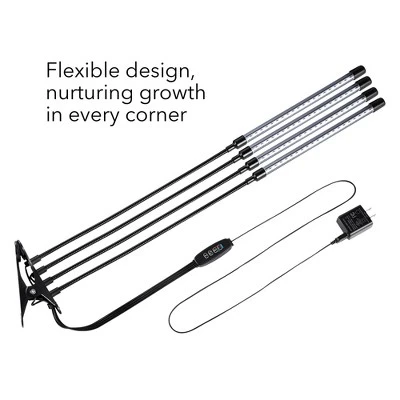 Dartwood LED Grow Lights For Indoor Plants With Red Blue Spectrum - Plant Grow Light With 9 Brightness Levels, Auto On Off Function - Image 5