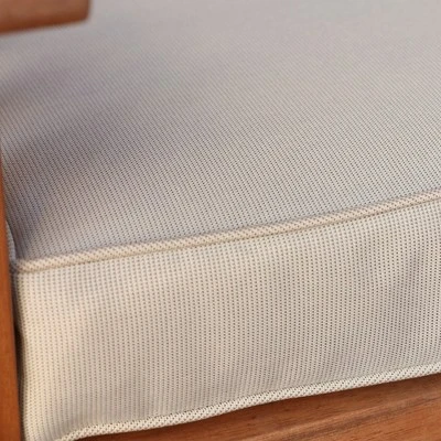 7pc Acacia Wood Patio Dining Set With Cushions - Saracina Home - Image 2