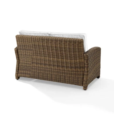 Bradenton Outdoor Wicker Loveseat - Crosley - Image 7