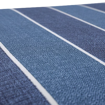 Wickenburg 2-Piece Squared Edge Seat Cushion Set - Blue - Pillow Perfect - Image 3