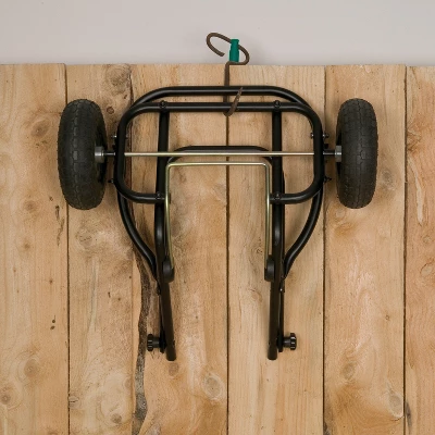 Miller Manufacturing Company CA500 Heavy Duty Multipurpose Muck Cart For 70 Quart Tubs, Black - Image 3