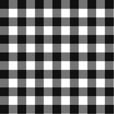 Classic Gingham Outdoor Throw Pillow Black - Skyline Furniture - Image 3