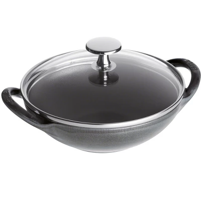 STAUB Cast Iron 0.5-qt Baby Wok - Image 6