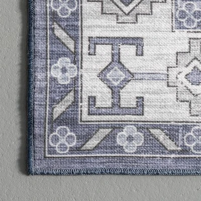 NuLOOM Frida Persian Medallion Machine Washable Indoor/Outdoor Patio Area Rug - Image 4