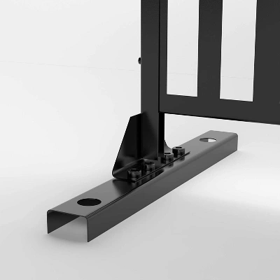 NewTown Decorative Privacy Screen Outdoor Divider With Stand, Featuring Precise Laser Cut,Metal Material-The Pop Home - Image 6