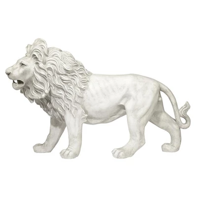 Design Toscano Regal Lion Sentinel Of Grisham Manor Statue: Right Foot Forward