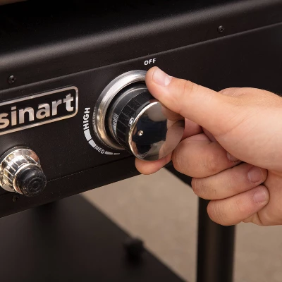 Cuisinart 4-Burner Gas Griddle CGG-0036 Black - Image 3